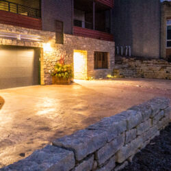720 Courtyard at Night