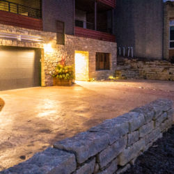 720 Courtyard at Night