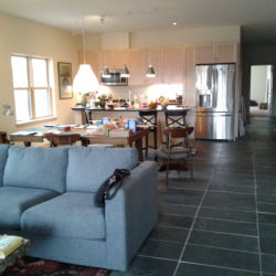 Efficient yet spacious open plan 720Living Area