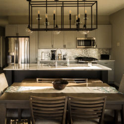 Plenty of storage and open to the living area 720 Kitchen