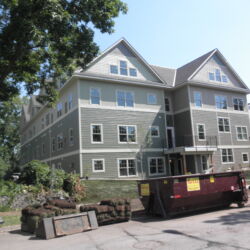 Eagle Crossing is seventeen student appartments designed to fit into the residential neighborhood near the University of Minnesota medical school. Eagle Crossing Apartments